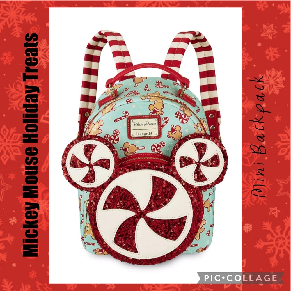 LOUNGEFLY Holiday Treats Mini Backpack